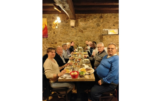 Repas des bénévoles du PARKING DE NOËL