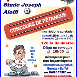 Tournoi de Pétanque
